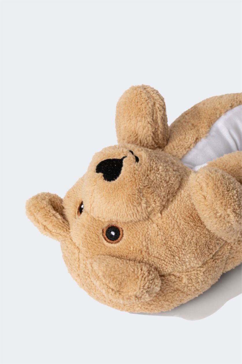 GIRLS & TEENS Brown Girl Flat Bottom Slippers