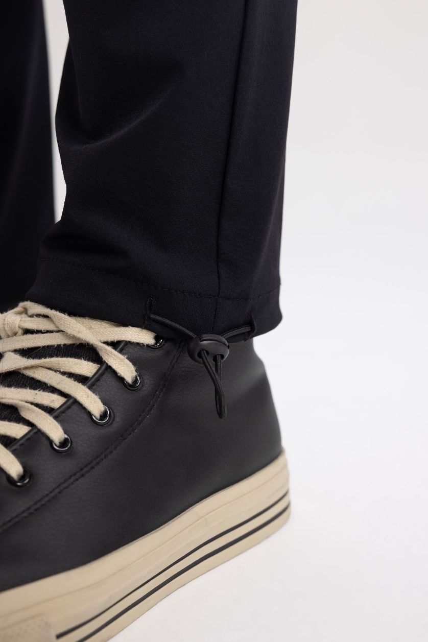 HOMME Noir Pantalon Slim