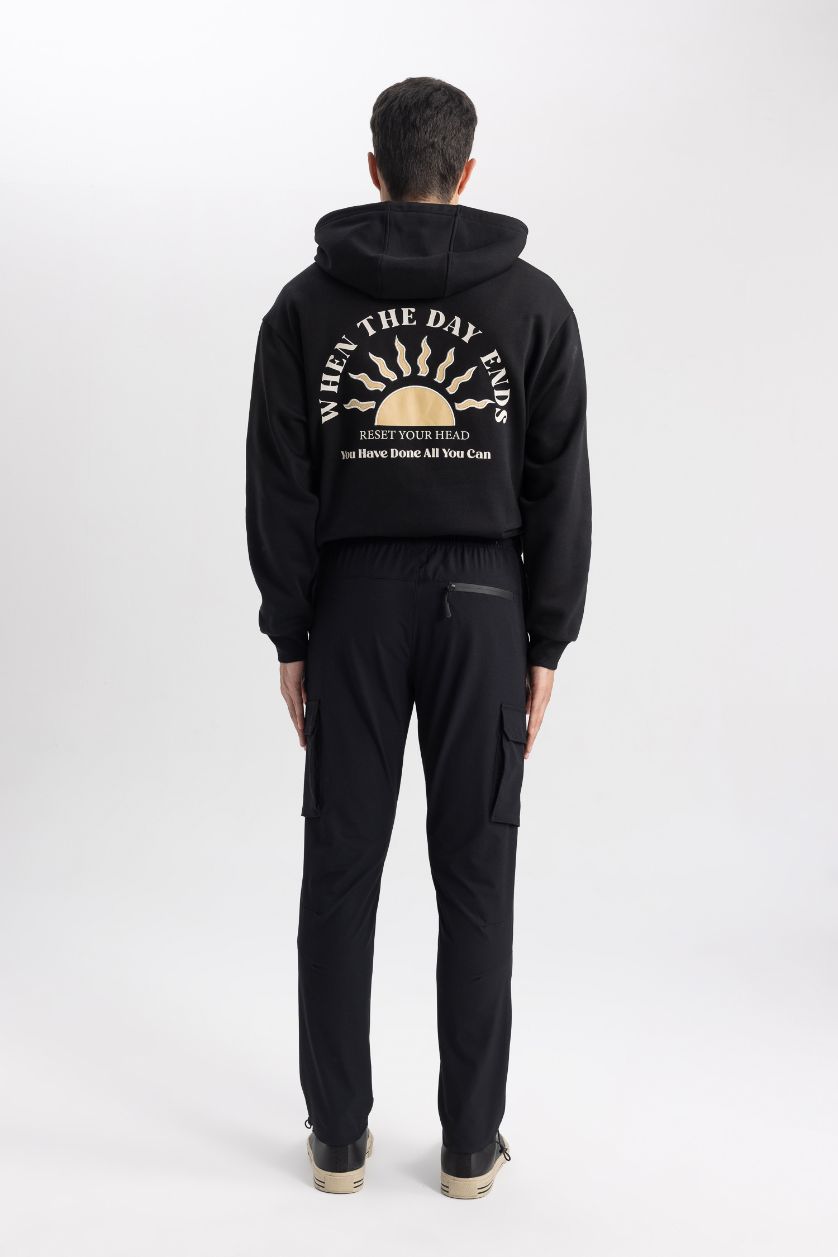 HOMME Noir Pantalon Slim