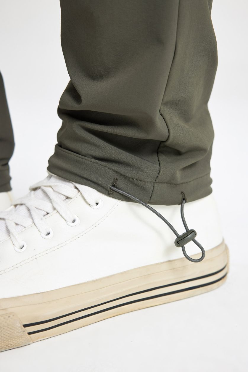 MAN Khaki Slim Fit Trousers