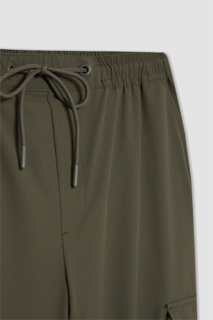 MAN Khaki Slim Fit Trousers