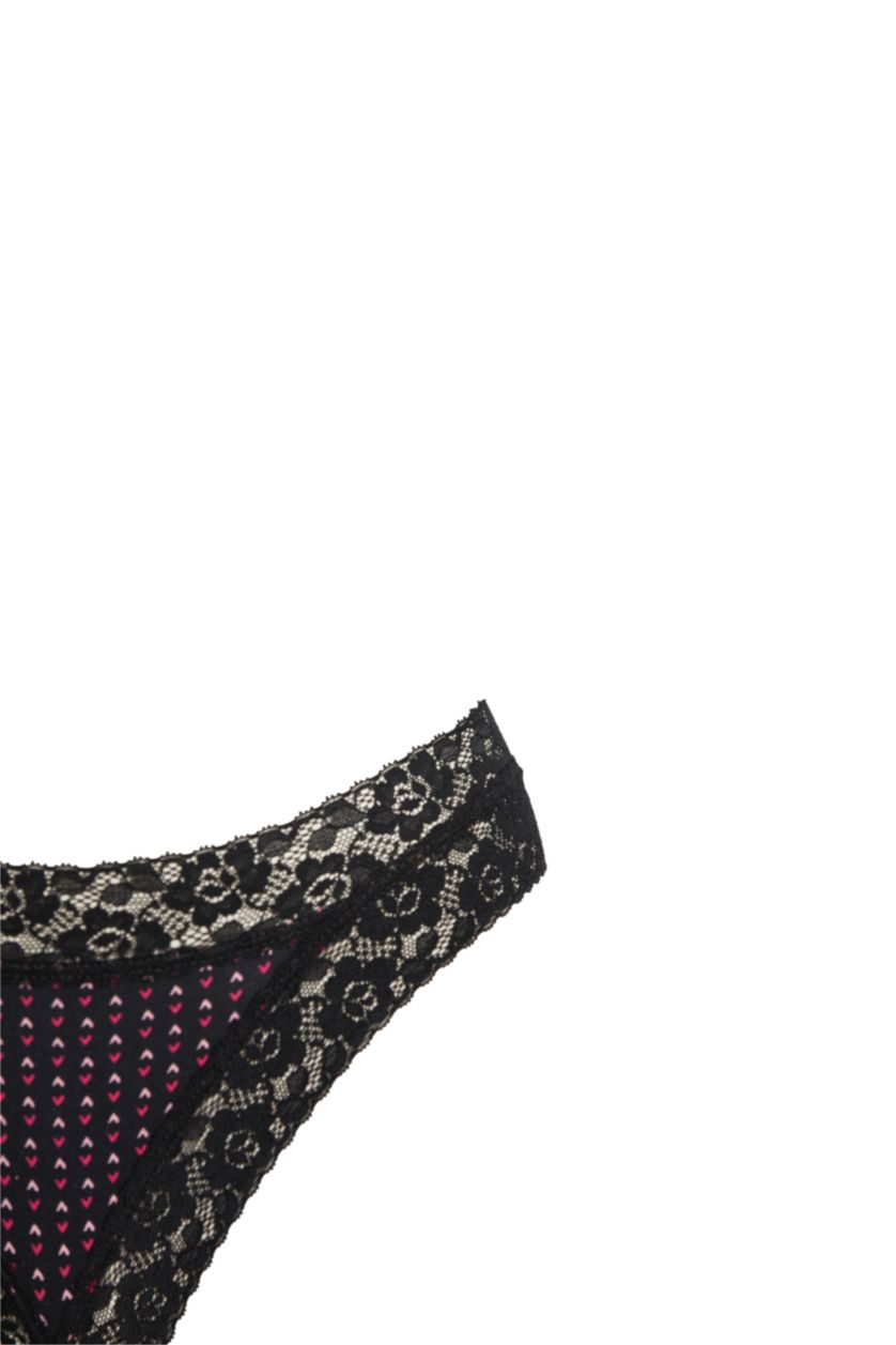 WOMAN Black Slip Panty