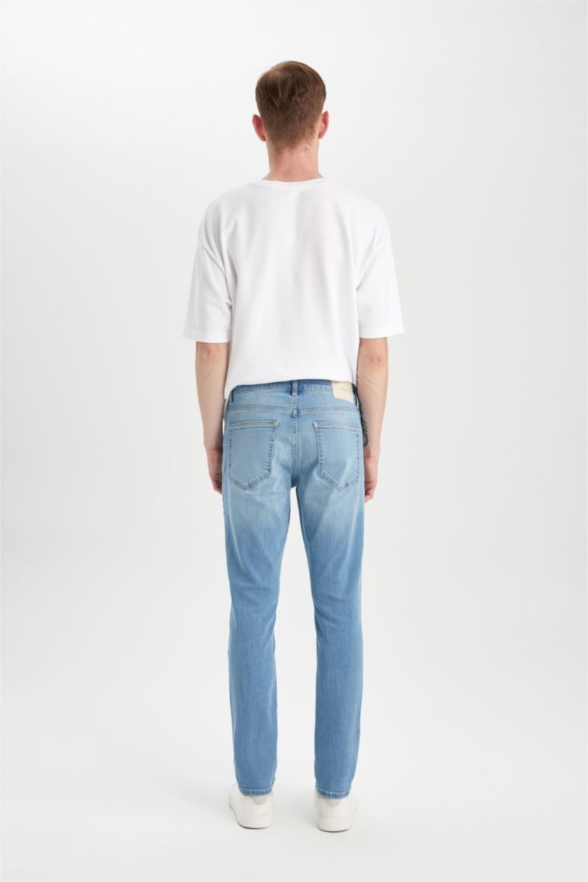 HOMME BLEU Clair PEDRO - Coupe slim en jean