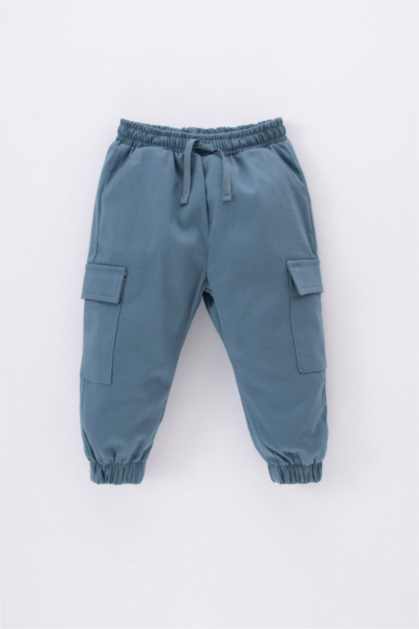 BÉBÉ GARÇON Gris Ensemble De Sweat-Shirt Et Pantalon De Survêtement Imprimé Pour Bébé Garçon - 2 Pièces