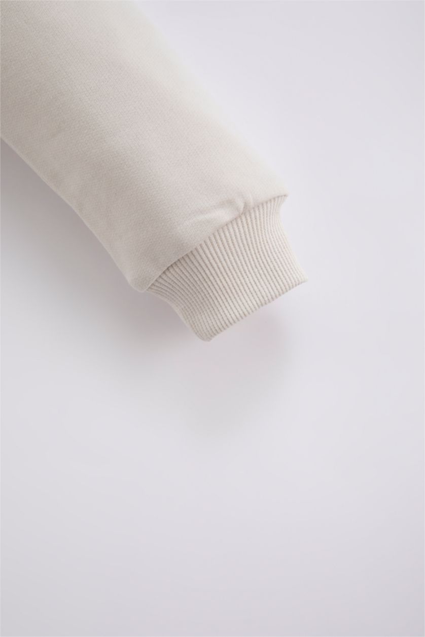 BÉBÉ GARÇON Gris Ensemble De Sweat-Shirt Et Pantalon De Survêtement Imprimé Pour Bébé Garçon - 2 Pièces