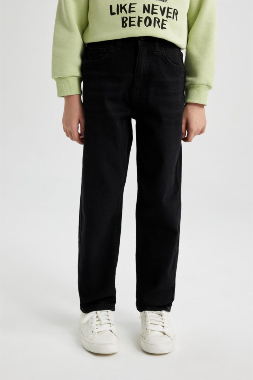 BOYS & TEENS Black Boy Baggy Pants