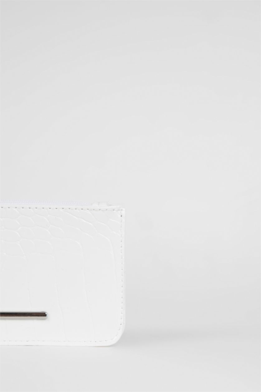 Kadın Beyaz Kadın Cüzdan