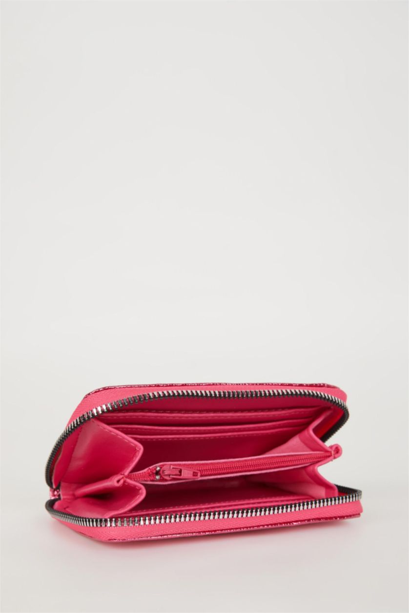 Kadın Fuşya Kadın Suni Deri Cüzdan