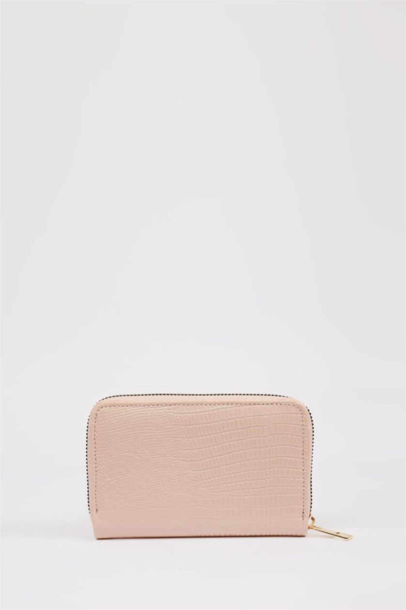 Kadın Açık Pembe Kadın Suni Deri Cüzdan