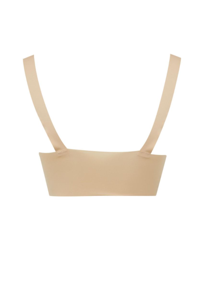 Kadın Bej İki Parça Çıkarılabilir Pedli Görünmez Sütyen-Fall in Love