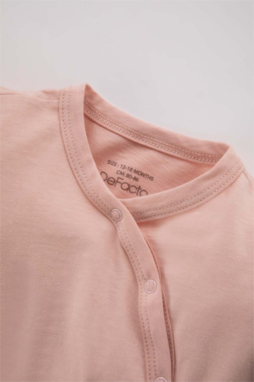 BÉBÉ FILLE Bleu Salopette 2