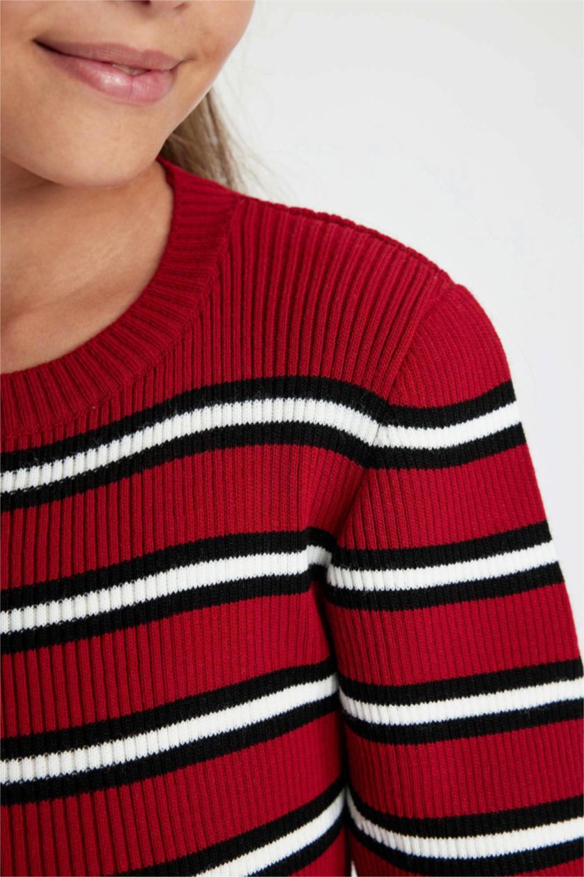 Young Girls - Teen Girls Bordeaux Girl Regular Fit Pullover