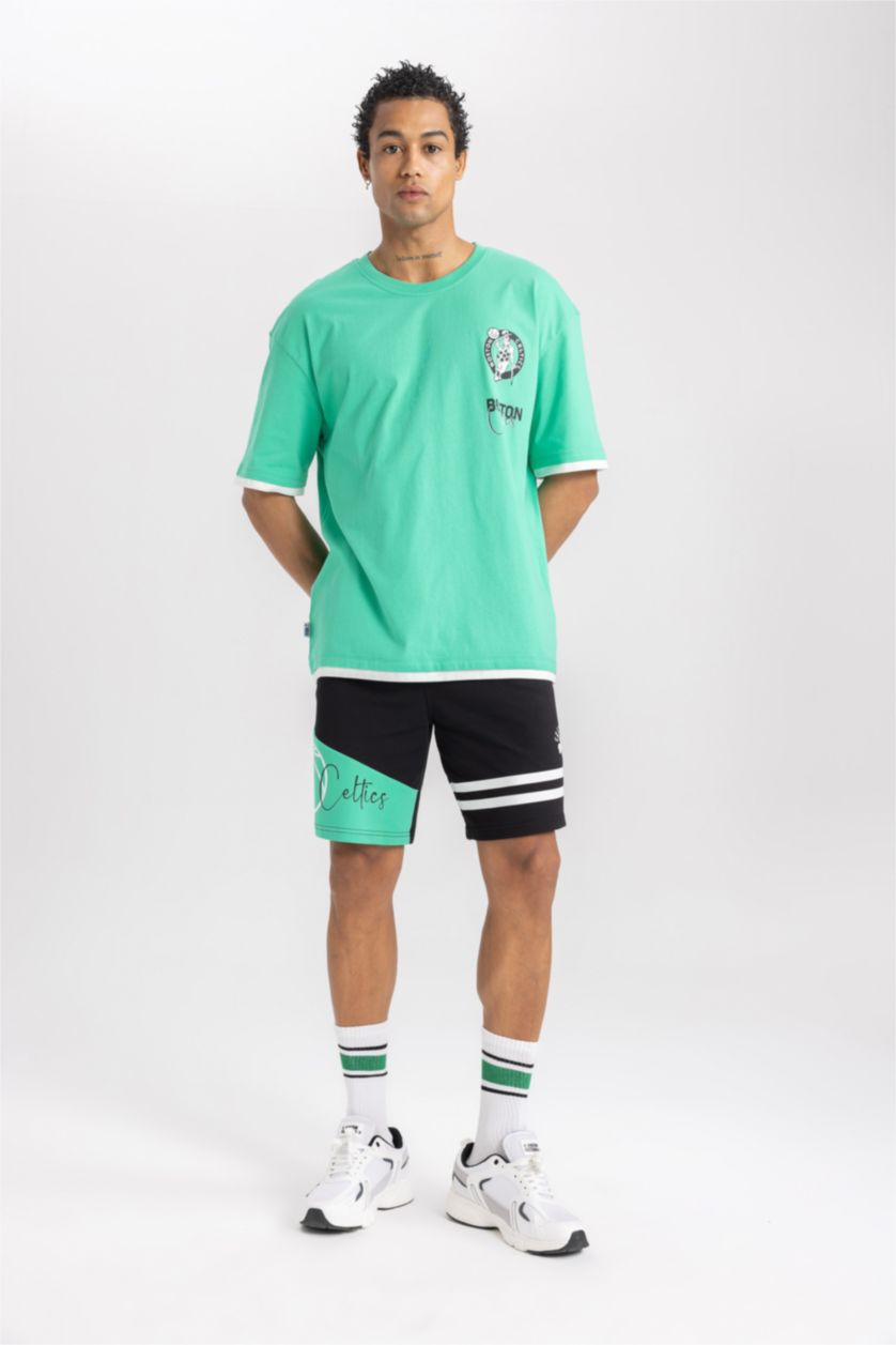 MAN Green Oversize Fit Short Sleeve T-Shirt