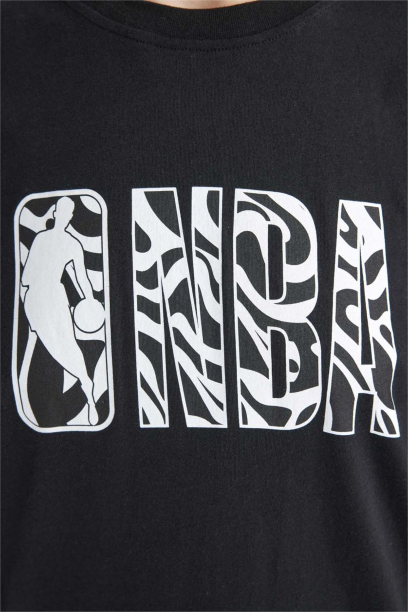نساء أسود Oversize Fit Short Sleeve T-Shirt
