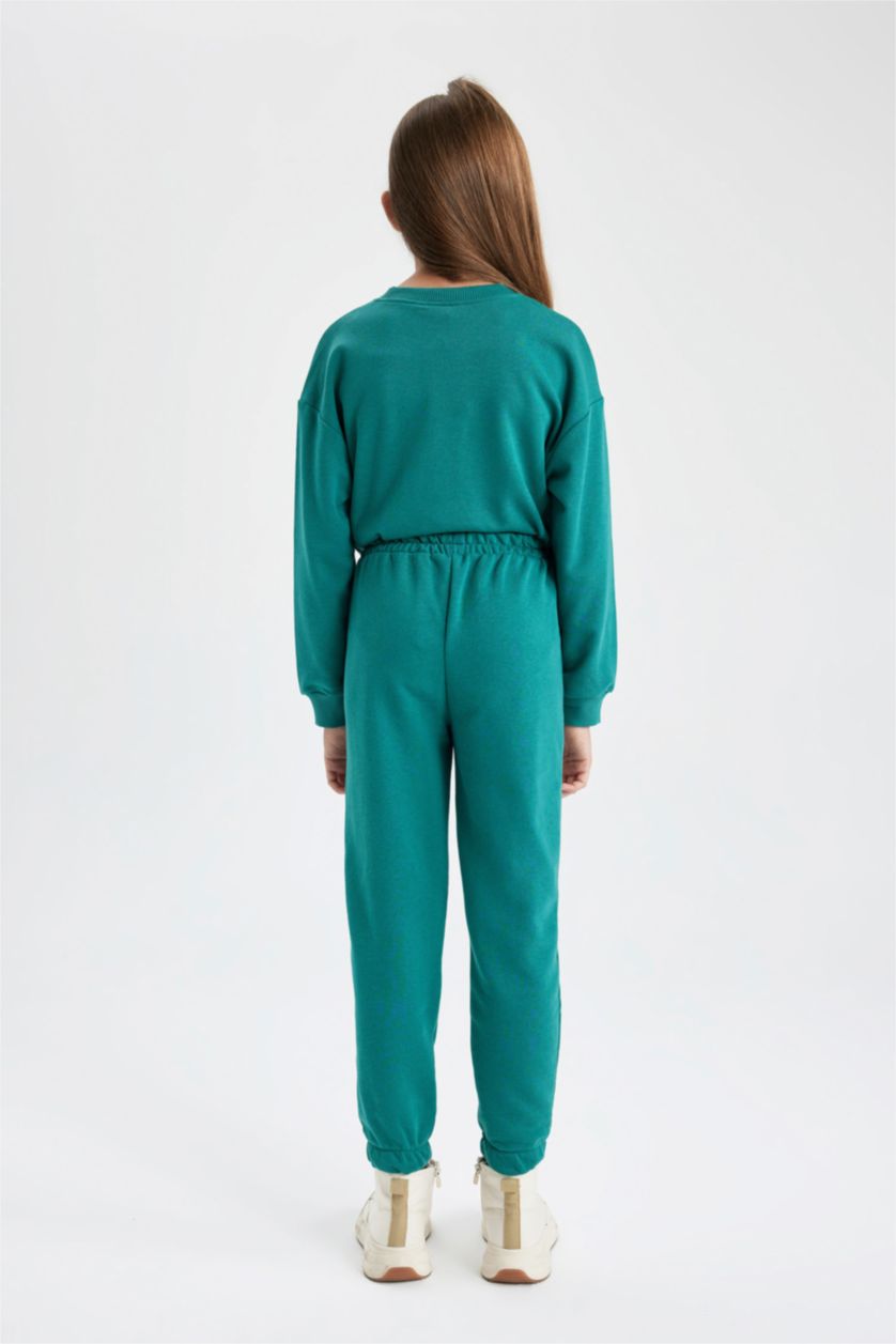 GIRLS & TEENS Dark Green jogger Trousers