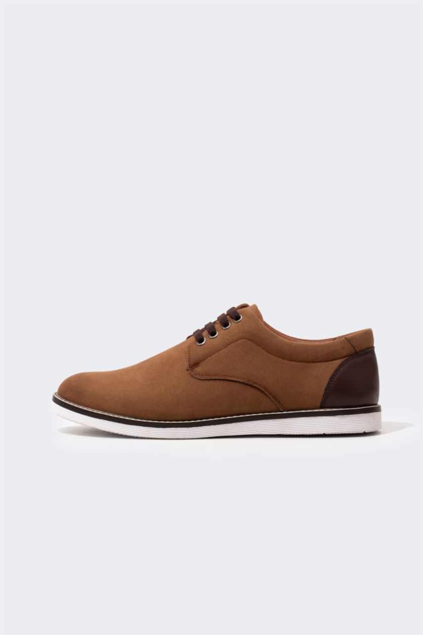 MAN Camel Men Flat Sole Cloth Shoes