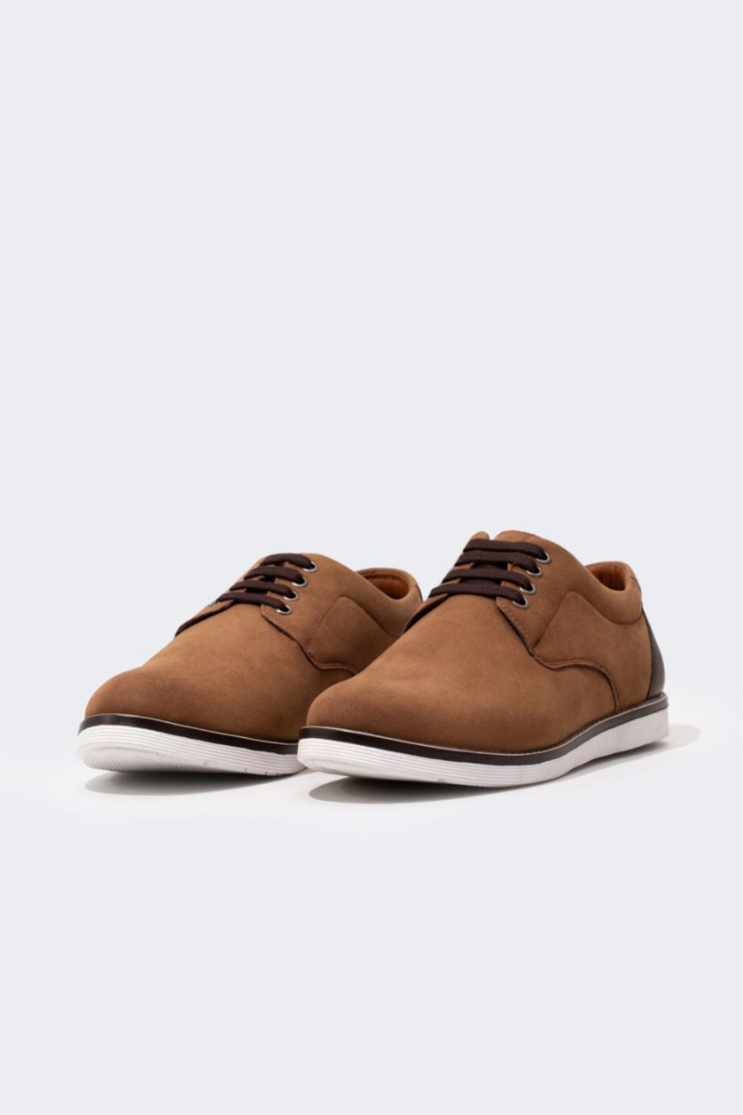 MAN Camel Men Flat Sole Cloth Shoes