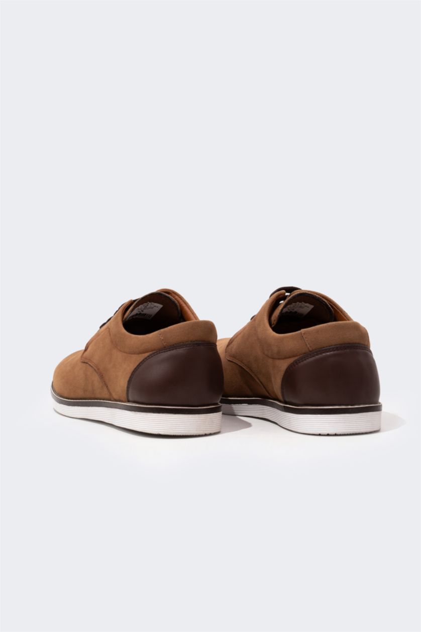 MAN Camel Men Flat Sole Cloth Shoes