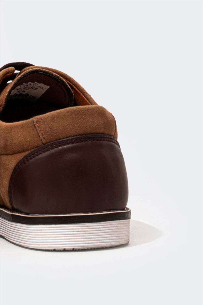 MAN Camel Men Flat Sole Cloth Shoes