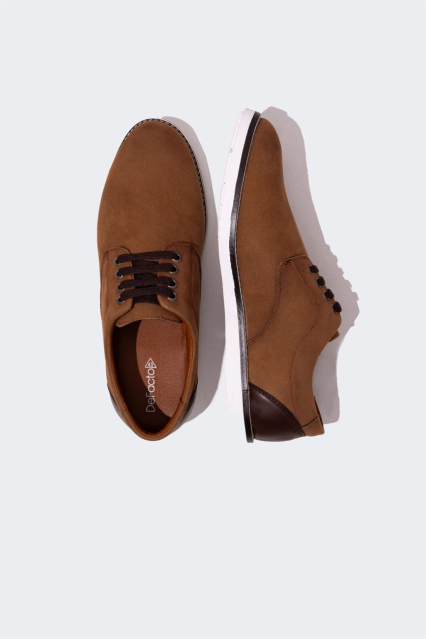 MAN Camel Men Flat Sole Cloth Shoes