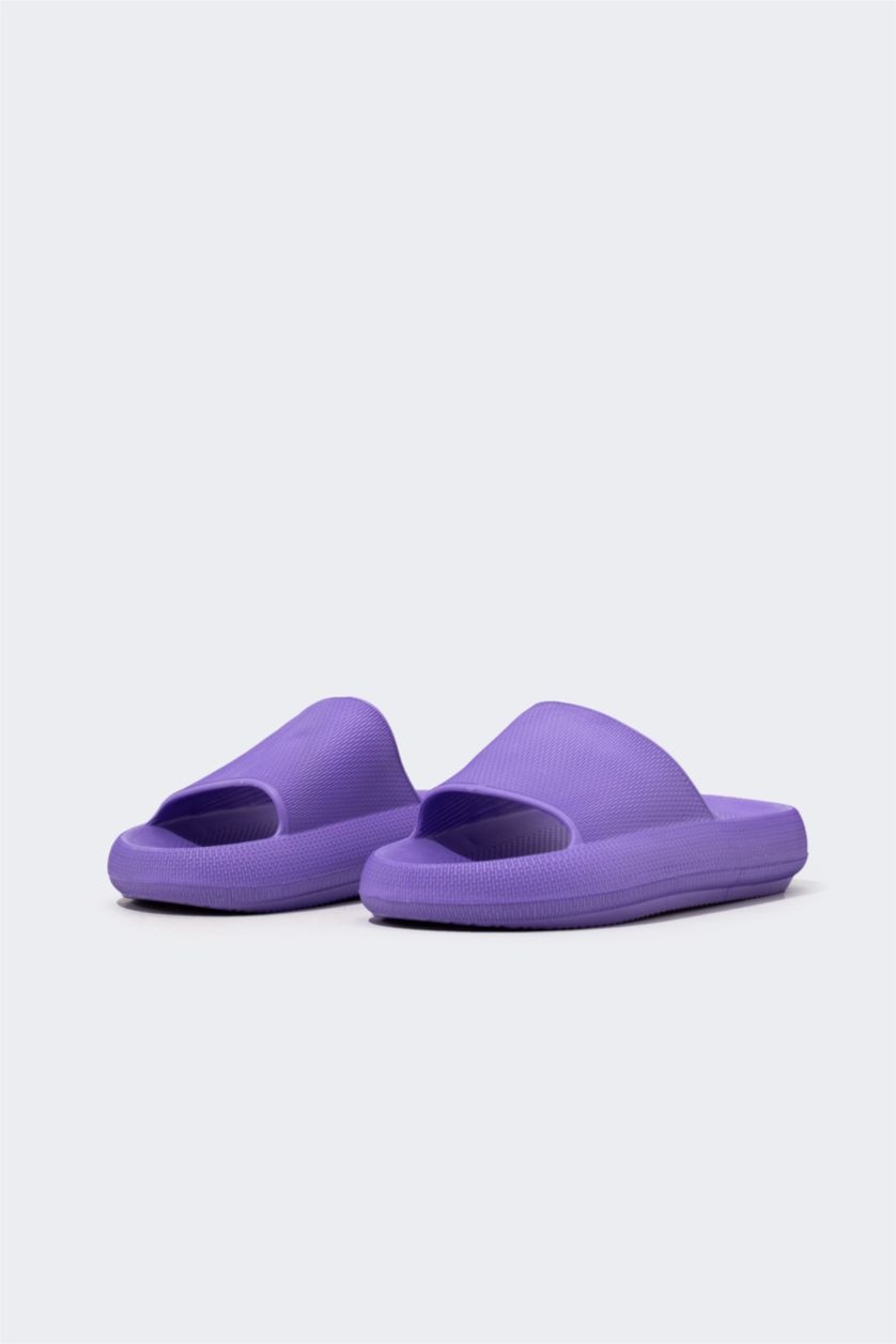 GIRLS & TEENS Lilac Large Girl Eva Flip Flops Slippers