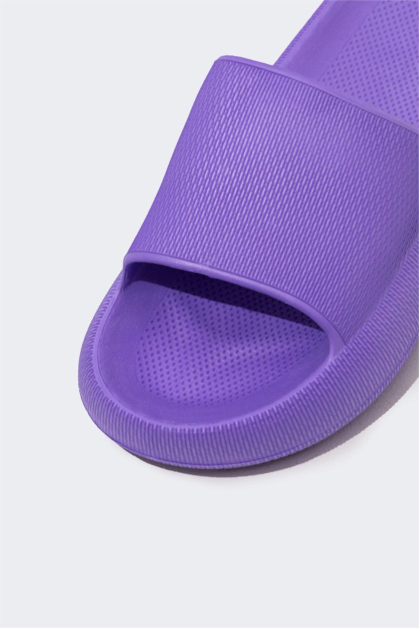 GIRLS & TEENS Lilac Large Girl Eva Flip Flops Slippers