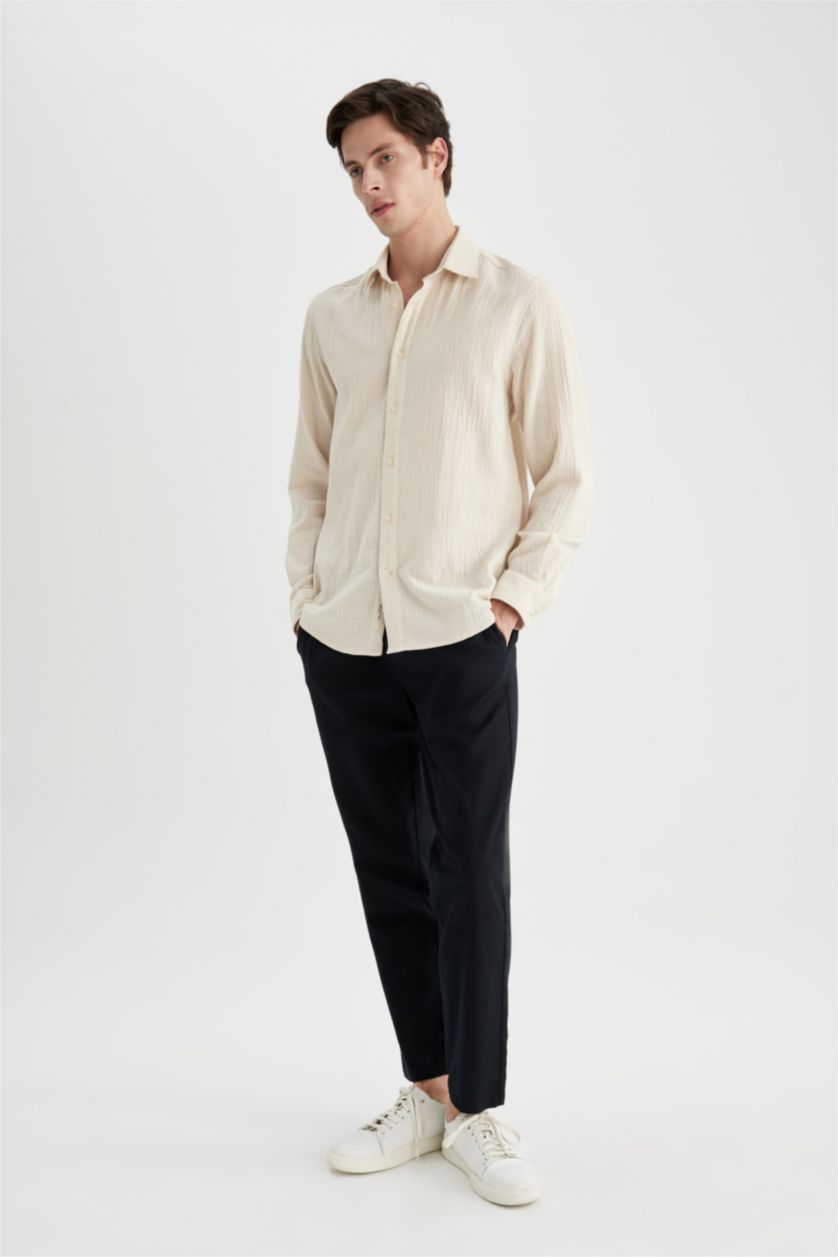MAN Black jogger Trousers