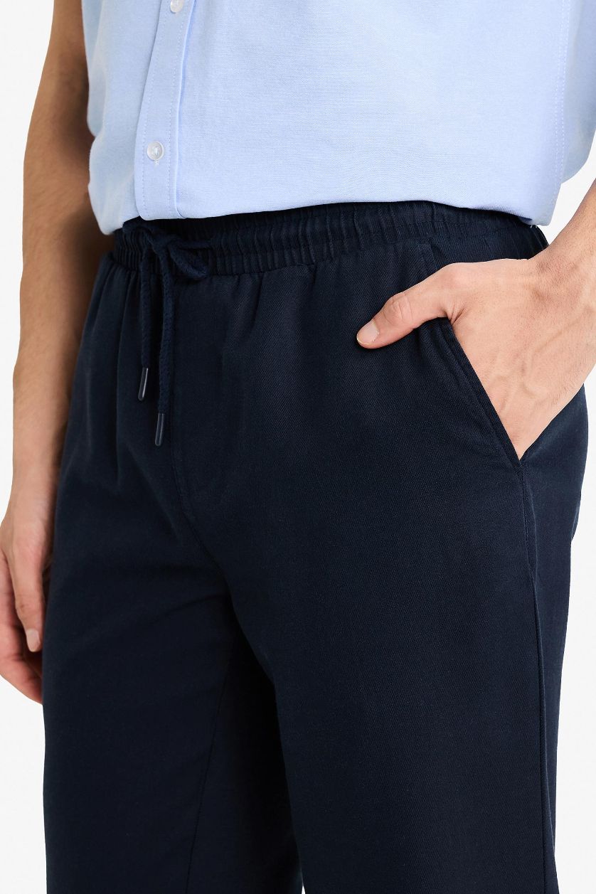 Man NAVY Basic Skinny Leg Summer Joggers