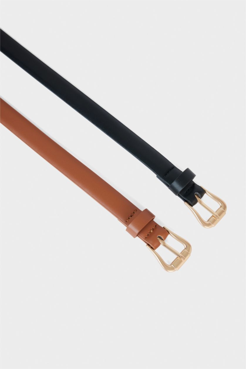 نساء Karma حزام جلد صناعي