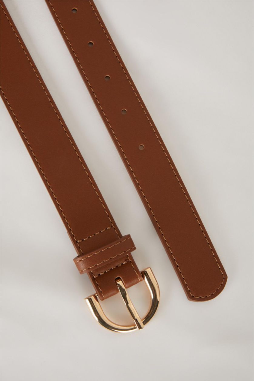 نساء خزان حزام نسائي كلاسيكي جلد صناعي