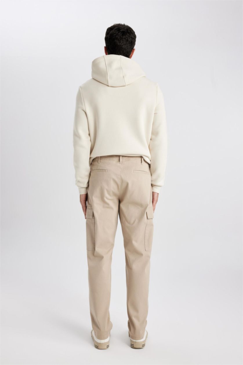 HOMME Beige Pantalon Cargo Pour Homme