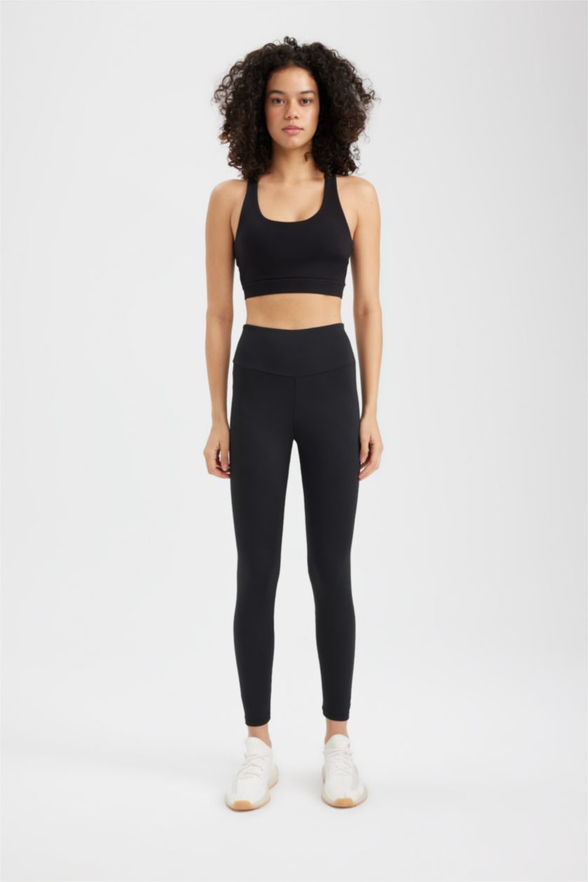 WOMAN Black Sport Leggings