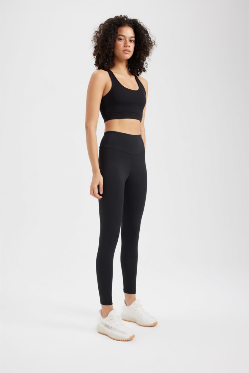 WOMAN Black Sport Leggings