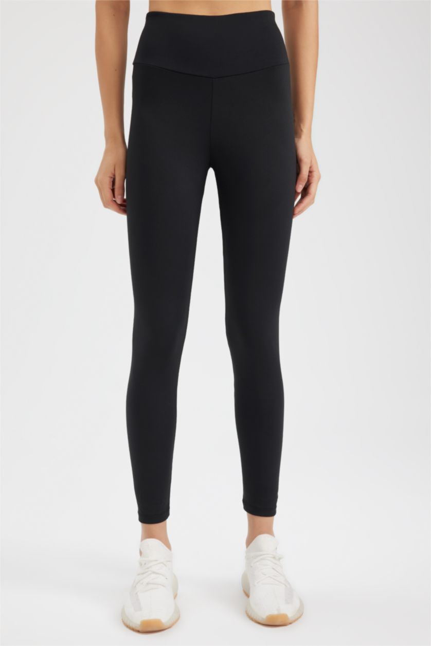WOMAN Black Sport Leggings