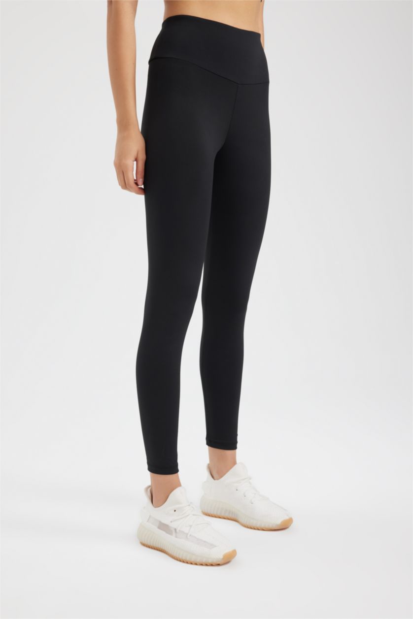 WOMAN Black Sport Leggings