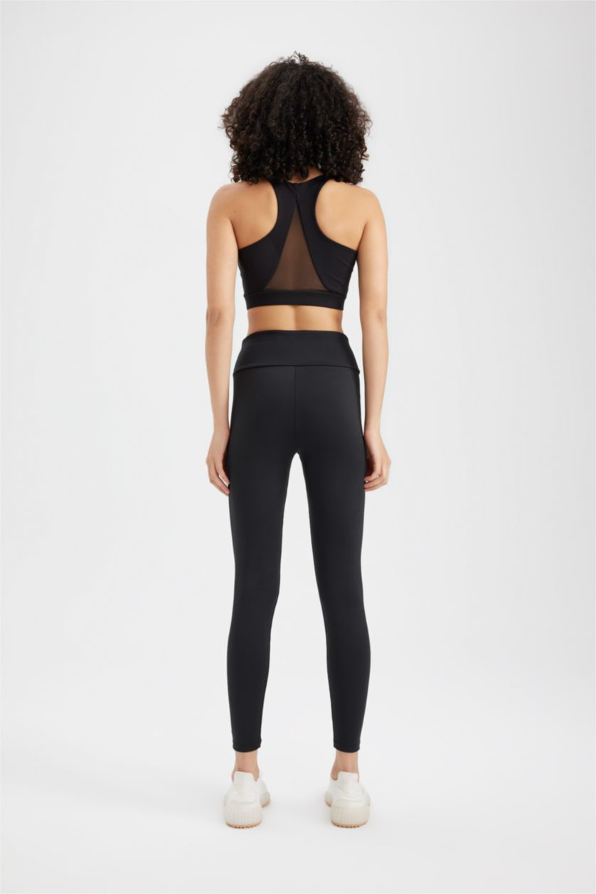 WOMAN Black Sport Leggings