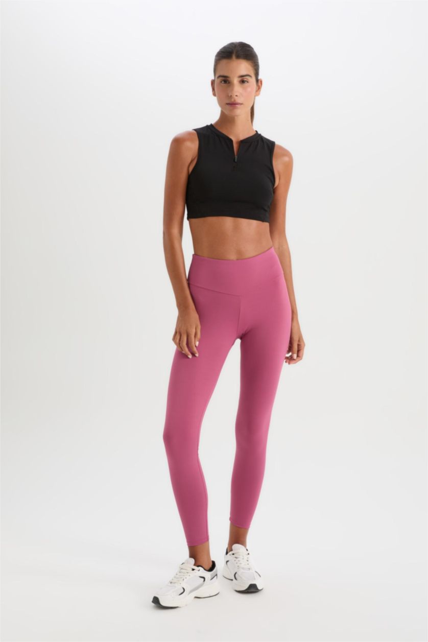 Women Rose Sport Leggings