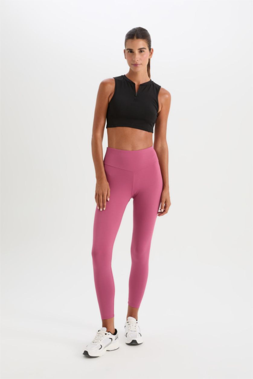 Women Rose Sport Leggings