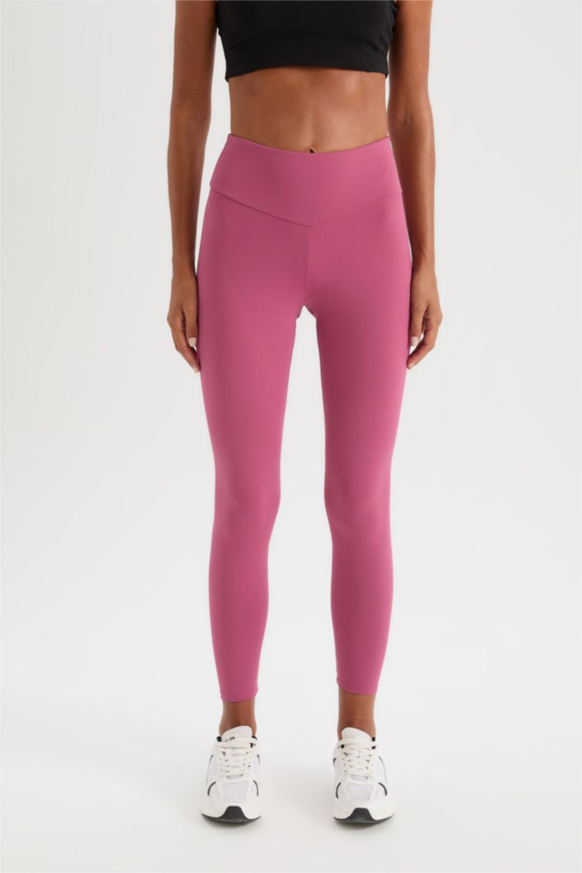 Women Rose Sport Leggings