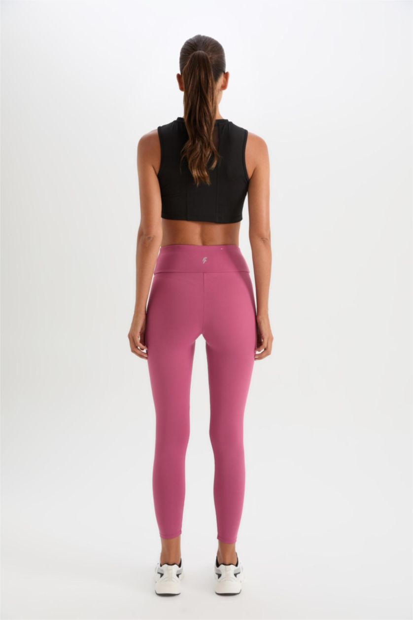 Women Rose Sport Leggings