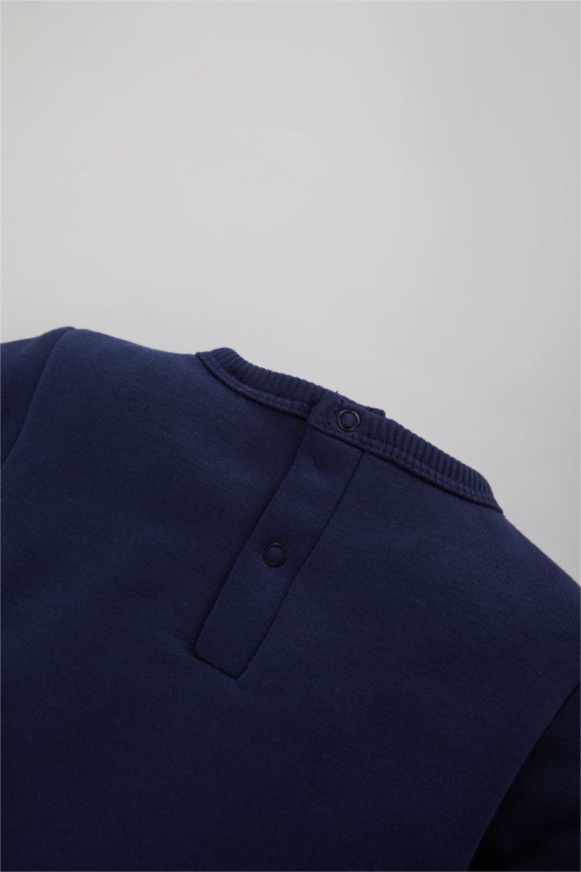 Малыши мальчики Синий Комбинезон новогодний из плотной ткани для малышей мальчиков