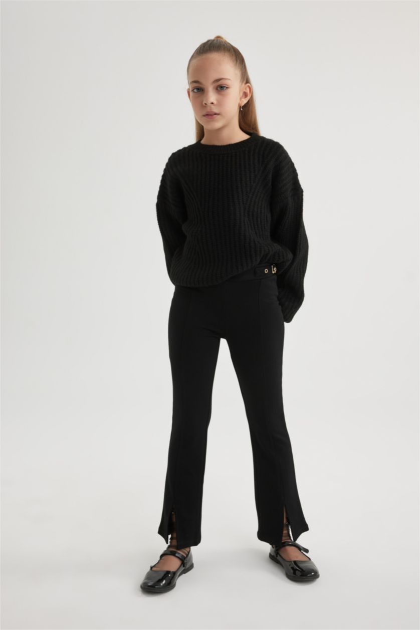 Girls & Teens Black Girl Flare Sweatpants