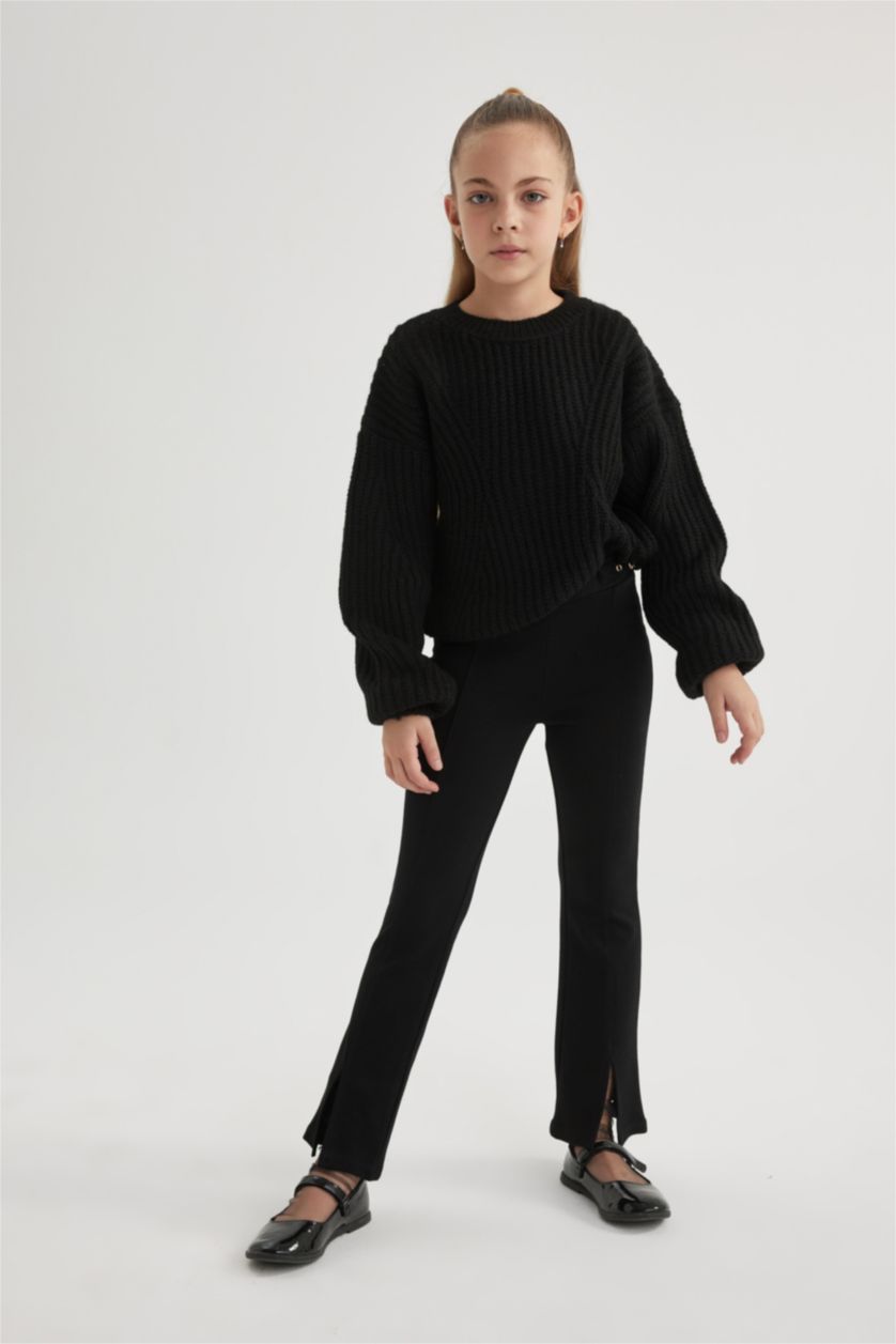Girls & Teens Black Girl Flare Sweatpants
