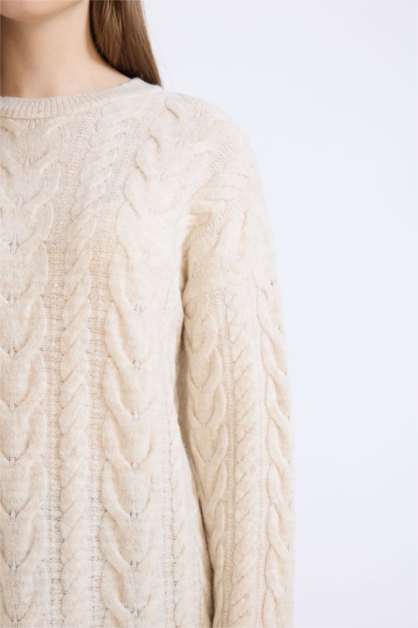 FEMME Écru Tunique Coupe Régulière