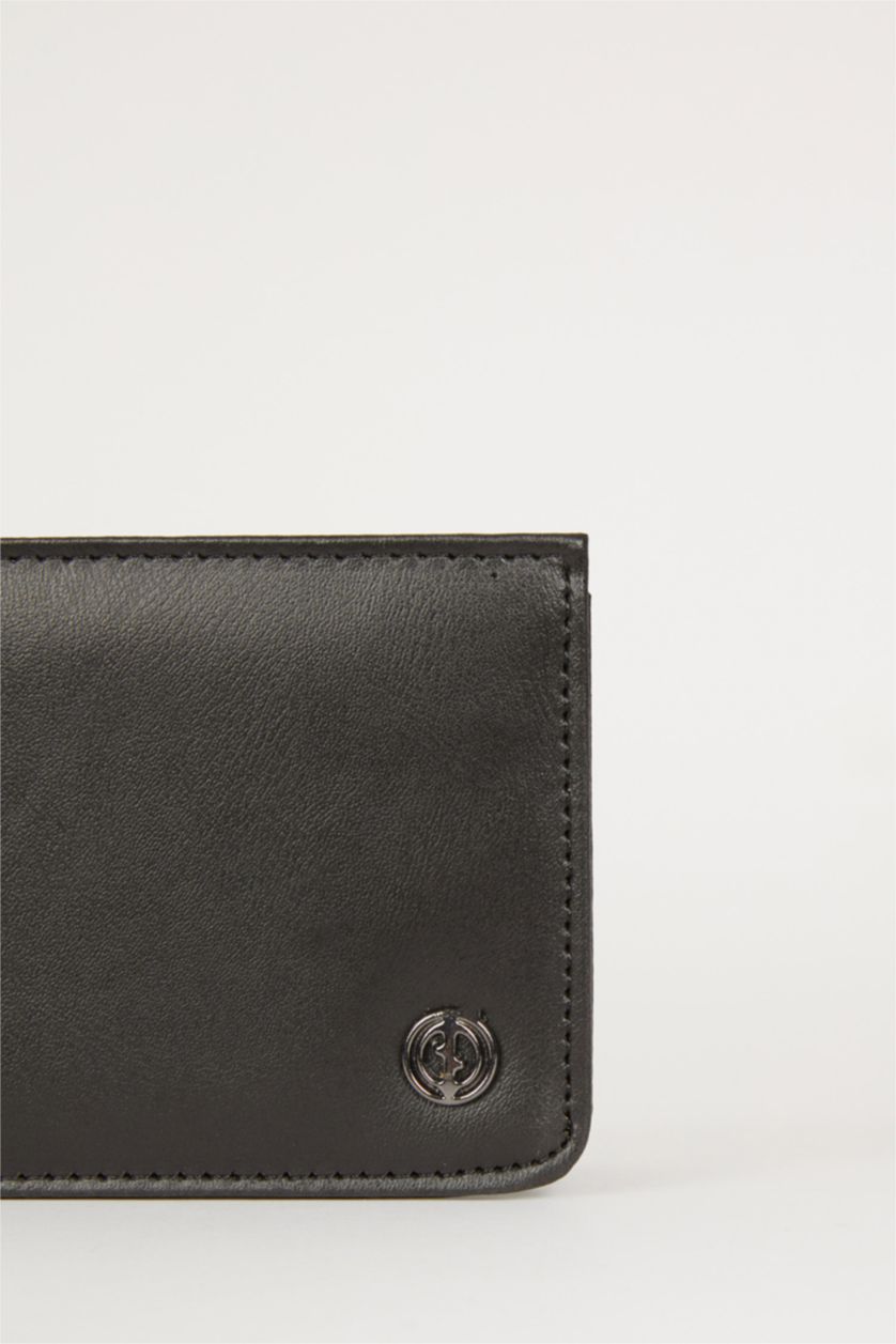 Erkek Siyah Erkek Suni Deri Cüzdan