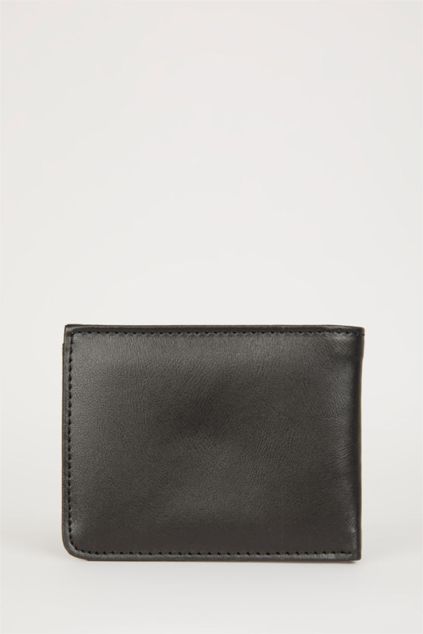 Erkek Siyah Erkek Suni Deri Cüzdan