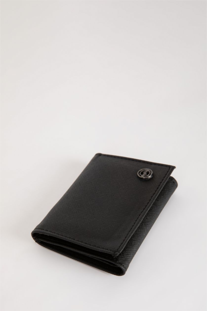 Erkek Siyah Erkek Suni Deri Cüzdan