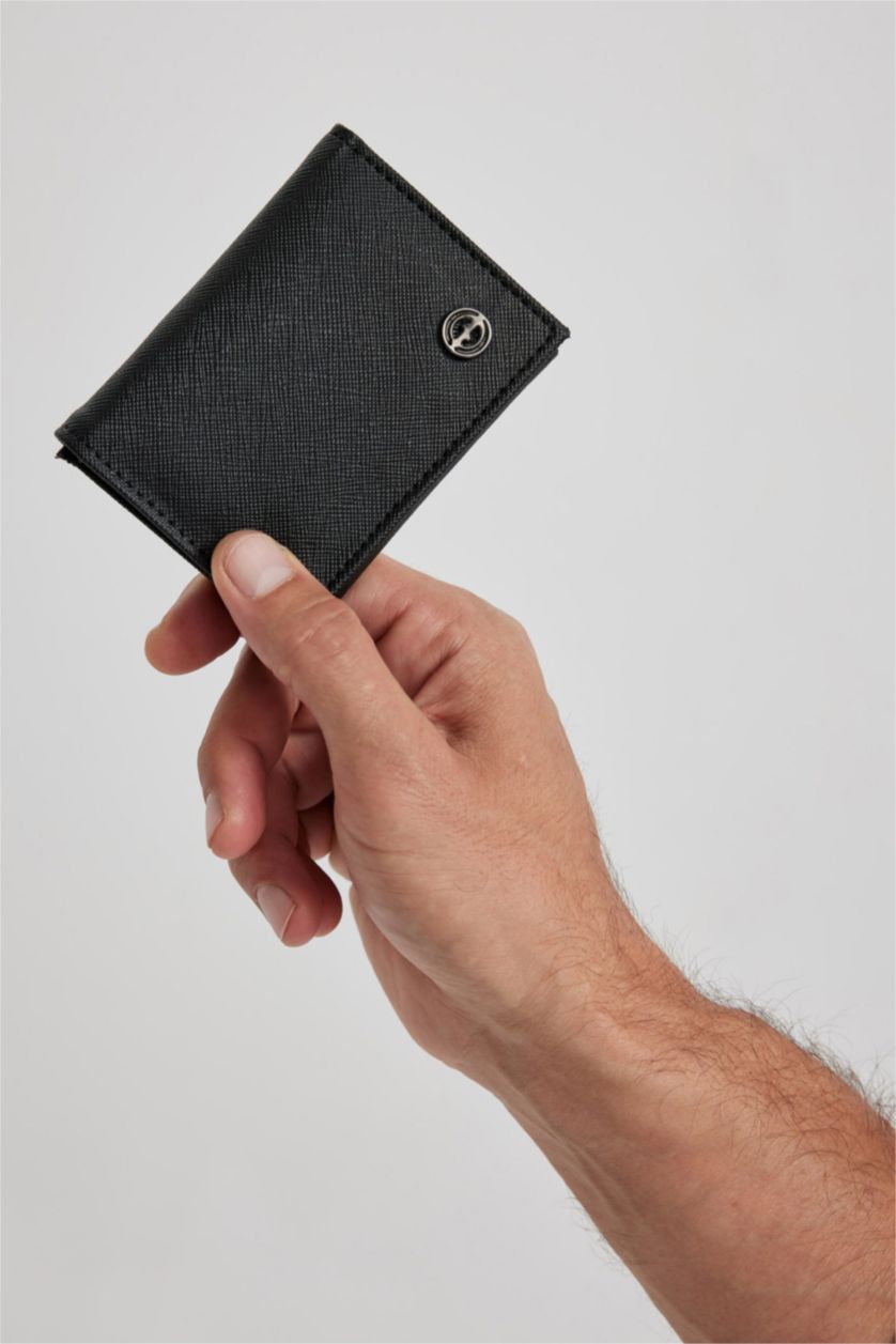 Erkek Siyah Erkek Suni Deri Cüzdan