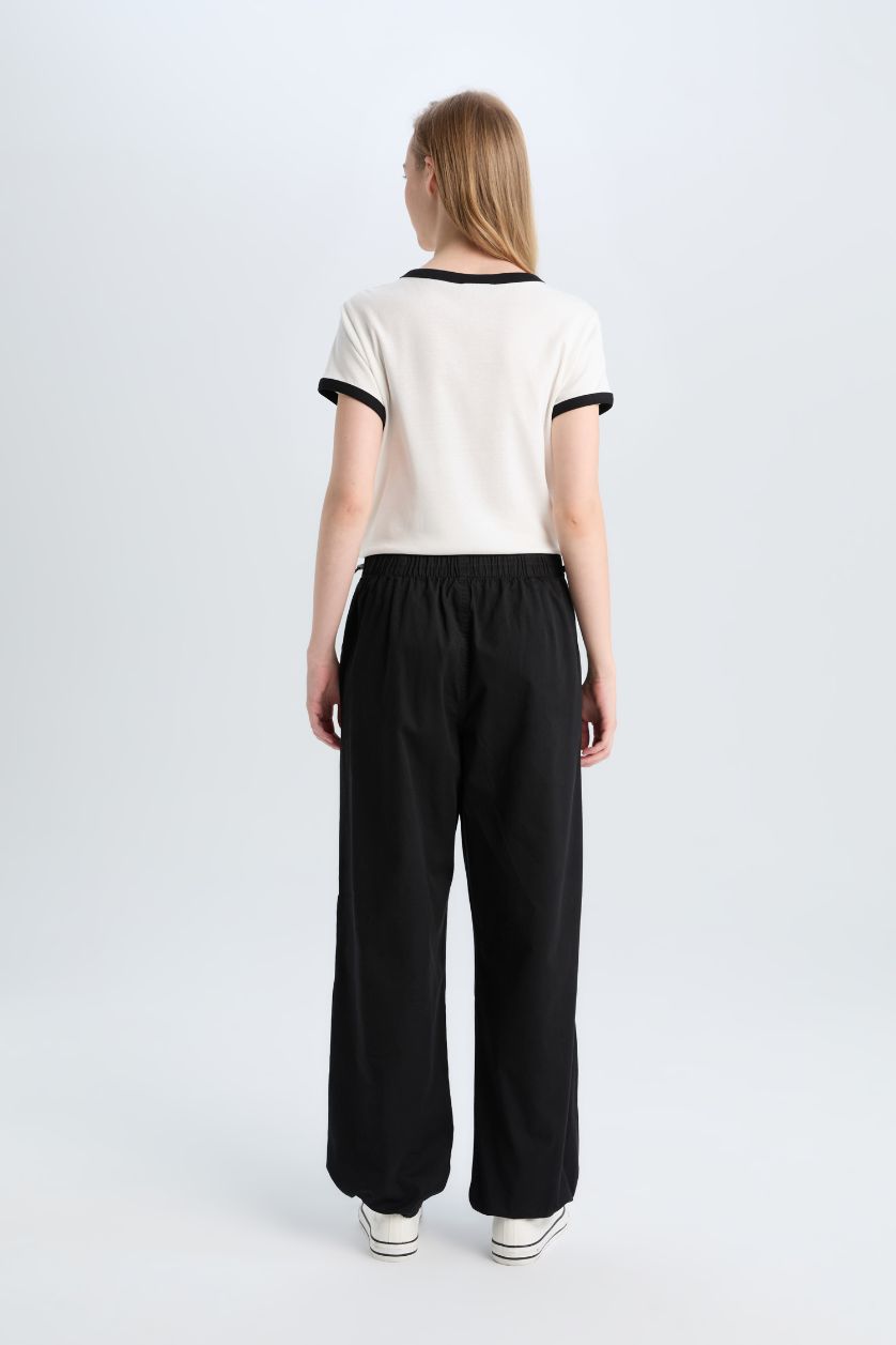 نساء أسود سروال باراشوت جبردين