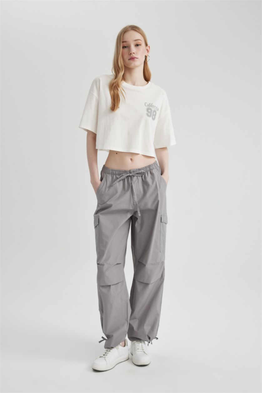 FEMME Gris Clair PARACHUTE